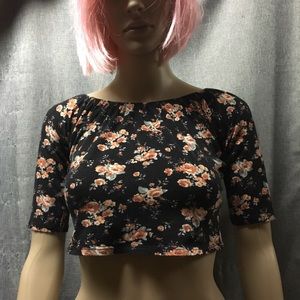 Floral Crop Top